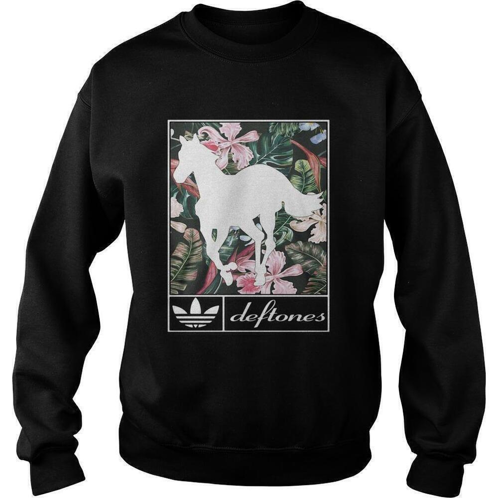 Deftones Horse Flowers Alternative Rock Graphic Fan Sweatshirt